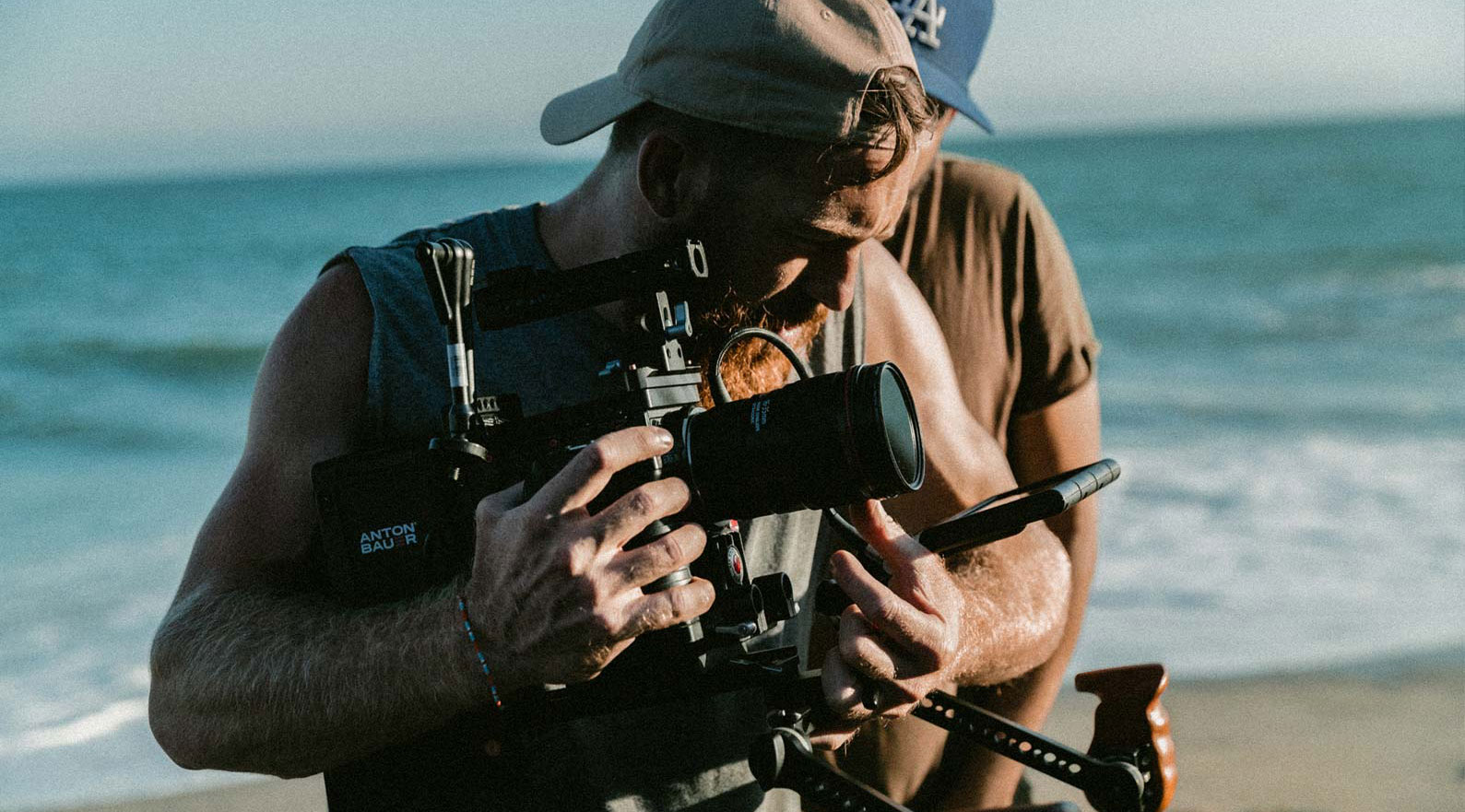 Man Holding Camera Man Holding Camera
